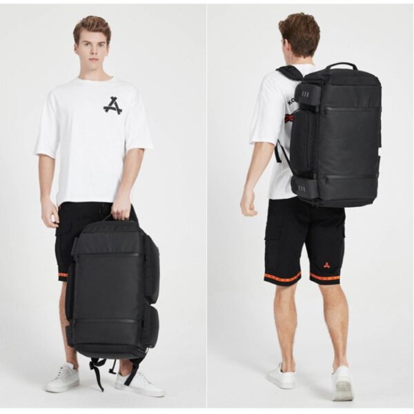 Ozuko -9326 Anti Thief Multi Function 60Liter Laptop 15.6 USB System Backpack - Image 7