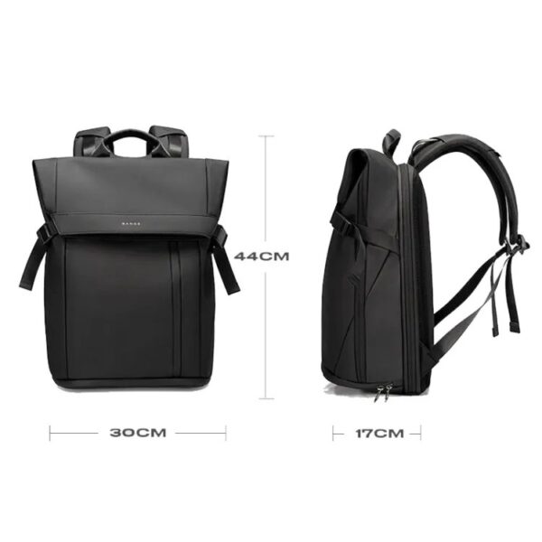 BANGE BG-7700 Anti Thief Stylish Waterproof Business Office Laptop 15.6 Backpack - Image 4