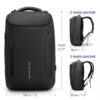 Mark Ryden MR-9031 Ykk Zipper 3Part Waterproof Premium Multi Use Backpack - Image 5