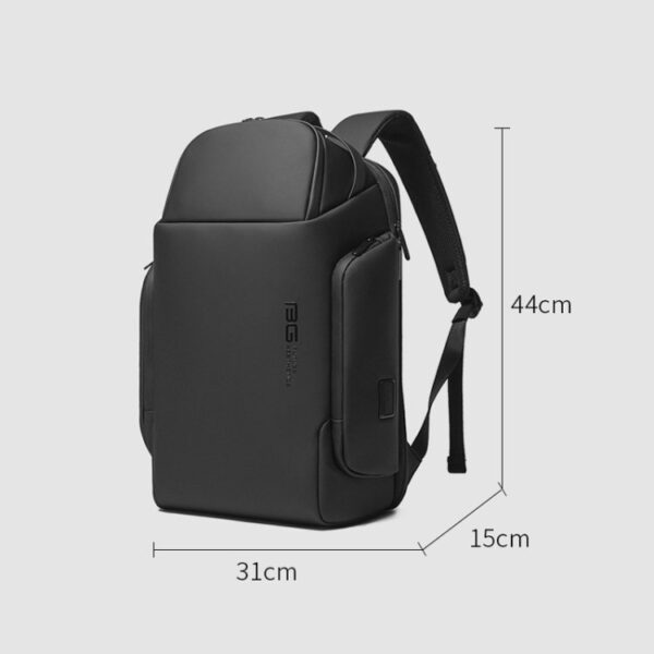 02 BANGE BG-7277 Stylish Premium USB System Laptop Office Multi Use Backpack - Image 4