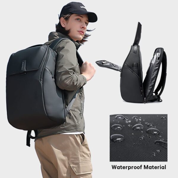 BANGE BG-2581 Business 15.6 inch Laptop Office Travel Backpack - Image 6