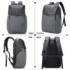 BANGE BG-2581 Business 15.6 inch Laptop Office Travel Backpack - Image 2
