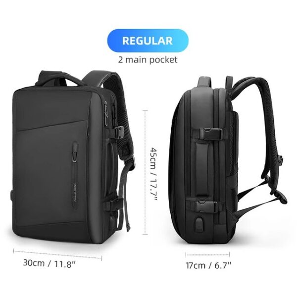 Mark Ryden MR-9299KR Multi Function  Large Capacity 40L Expendable Office Laptop15.6" Backpack - Image 6