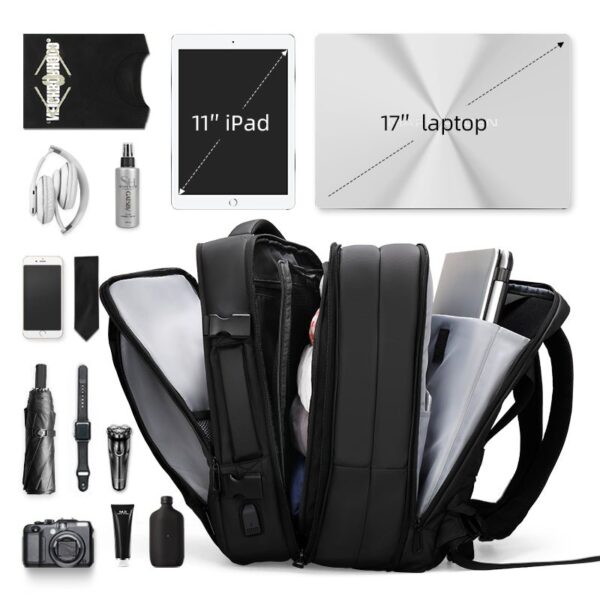 Mark Ryden MR-9299KR Multi Function  Large Capacity 40L Expendable Office Laptop15.6" Backpack - Image 4