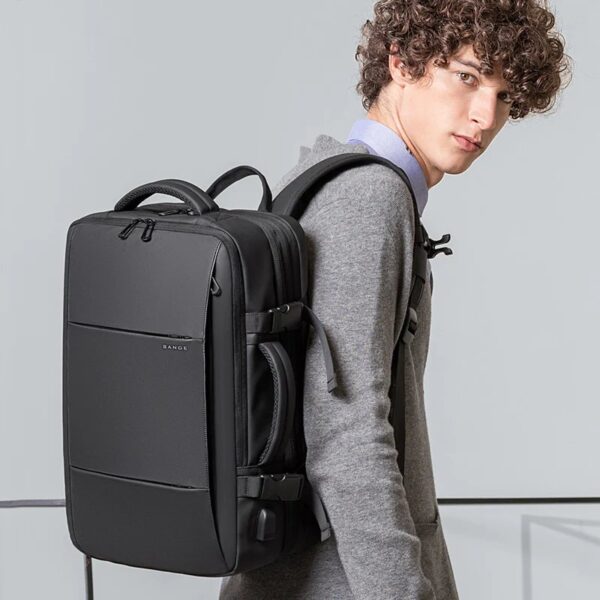BANGE BG-1908 Multi Function Large Capacity Expendable Office Laptop Travel Backpack - Image 5