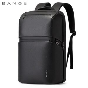 BANGE BG-6625 YKK Zipper Original Leather Premium Office Laptop 15.6 Exclusive Backpack