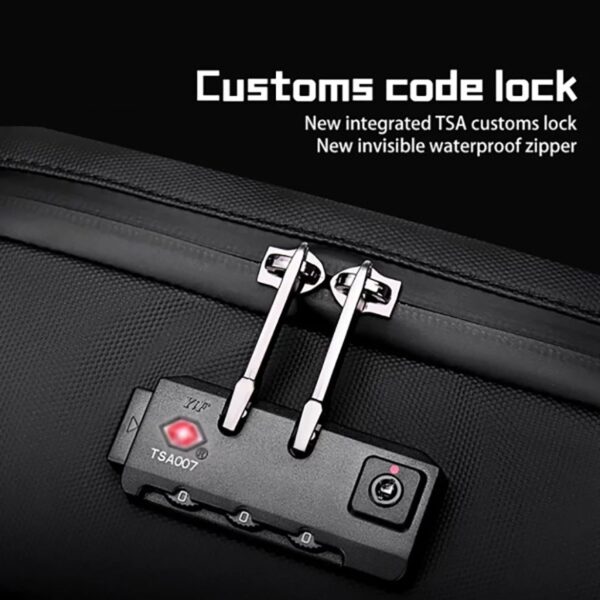 Arctic Hunter B00451Anti Thief TSA Lock Premium Laptop 15.6 Backpack - Image 2