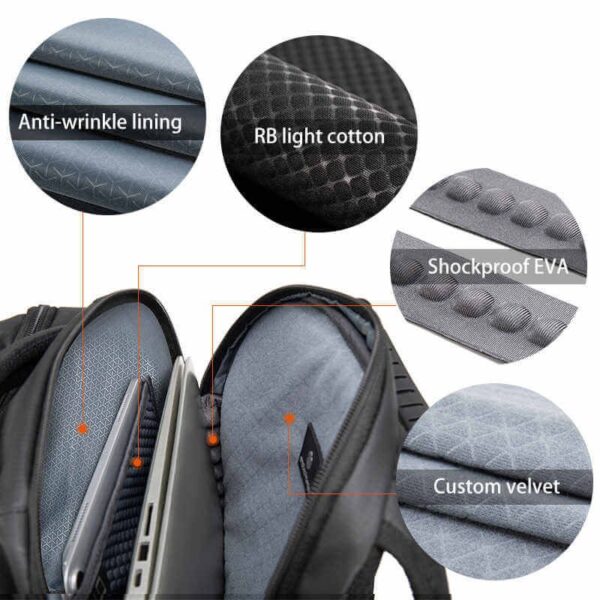 Arctic Hunter B00388 Waterproof School College University Office Laptop 15.6 Backpack - Image 2