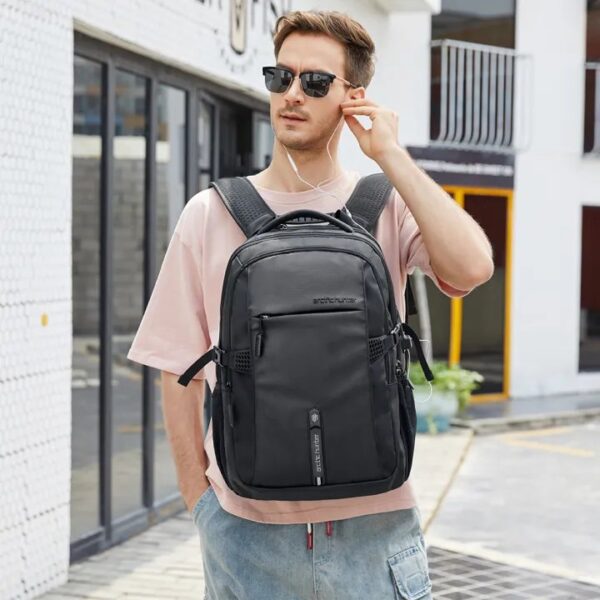 Arctic Hunter B00388 Waterproof School College University Office Laptop 15.6 Backpack - Image 7