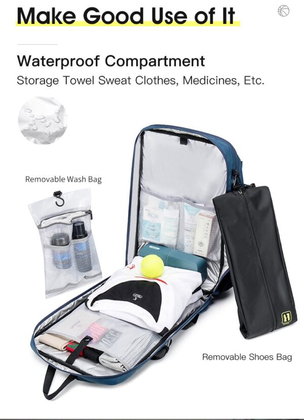 Arctic Hunter B00391 High Quality Premium Waterproof Multi Use Backpack - Image 6