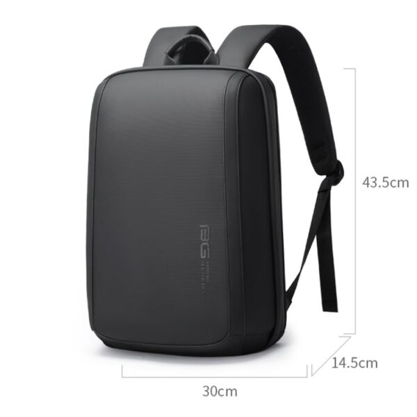 BANGE BG-2809 Anti Thief YKK Zipper Premium Business Laptop 15.6 Office Backpack - Image 2