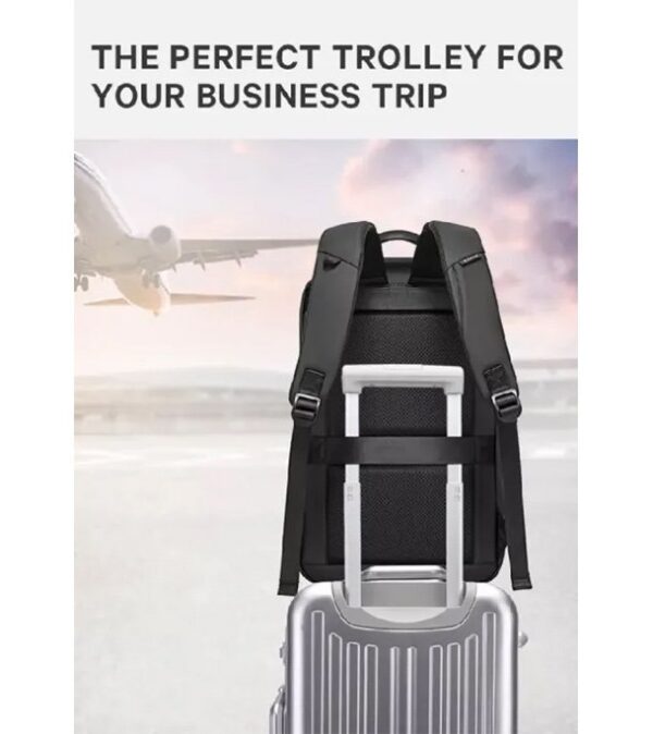 BANGE BG-7276 TSA Lock Anti Thief Business Premium Laptop 15.6 Office Backpack - Image 7