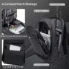 Arctic Hunter B00443 Anti Thief Waterproof Premium Laptop 15.6 Office Backpack - Image 3