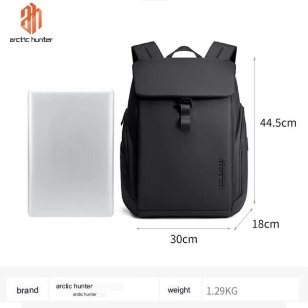 Arctic Hunter B00558 Premium Waterproof Laptop 15.6 High Quality Multi Use Backpack - Image 7
