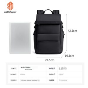 Arctic Hunter B00562 Waterproof Stylish Business Office Laptop 15.6 Backpack, Arctic Hunter Bag Price in BD