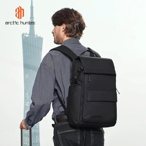 Arctic Hunter B00562 Waterproof Stylish Business Office Laptop 15.6 Backpack - Image 6