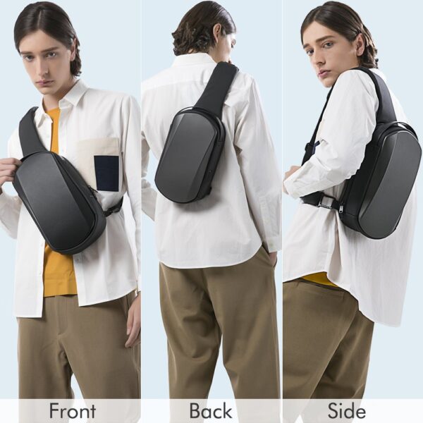 BANGE BG-7256 Anti Thief Waterproof Stylish Crossbag - Image 12