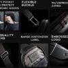 BANGE BG-7353 Anti Thief Hardshell Waterproof Stylish Crossbag - Image 6