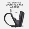 BANGE BG-7353 Anti Thief Hardshell Waterproof Stylish Crossbag - Image 11