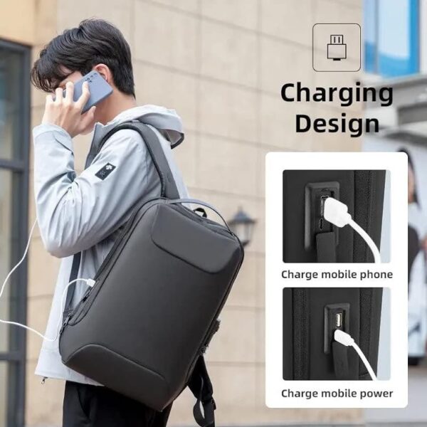 Mark Ryden MR-9000 Anti Thief Dual TSA Lock Office Laptop Bag - Image 3