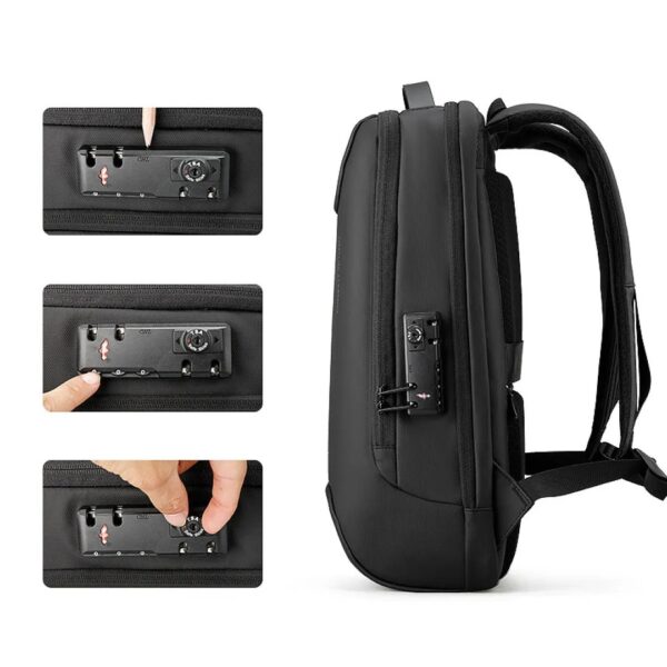 Mark Ryden MR-9000 Anti Thief Dual TSA Lock Office Laptop Bag - Image 6