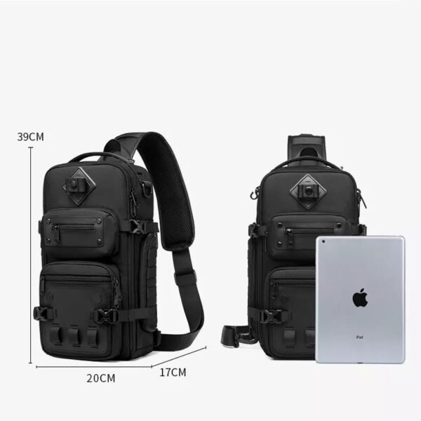 Ozuko 9585 Premium Crossbody Chest ozuko backpack