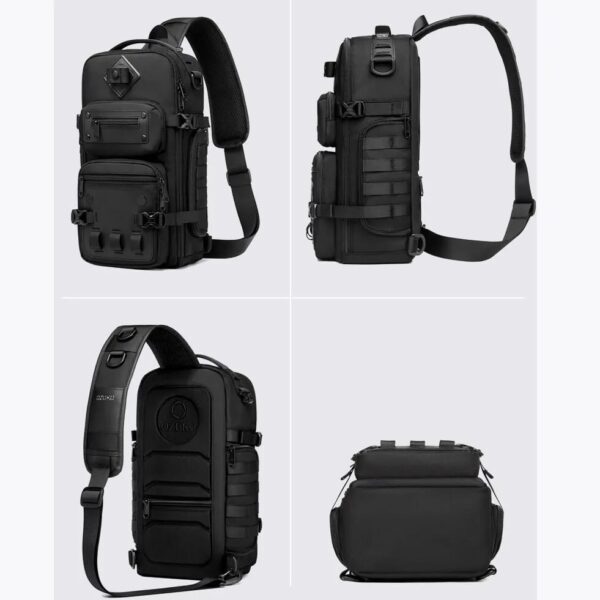Ozuko 9585 Premium Crossbody Chest bag - Image 2