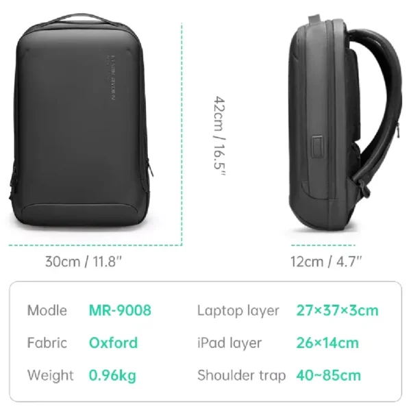 01 Mark Ryden 9008 Premium Laptop Backpack - Image 2