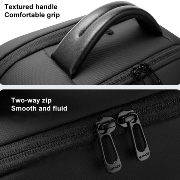 BANGE-8013 Zipper Premium Laptop Backpack - Image 2