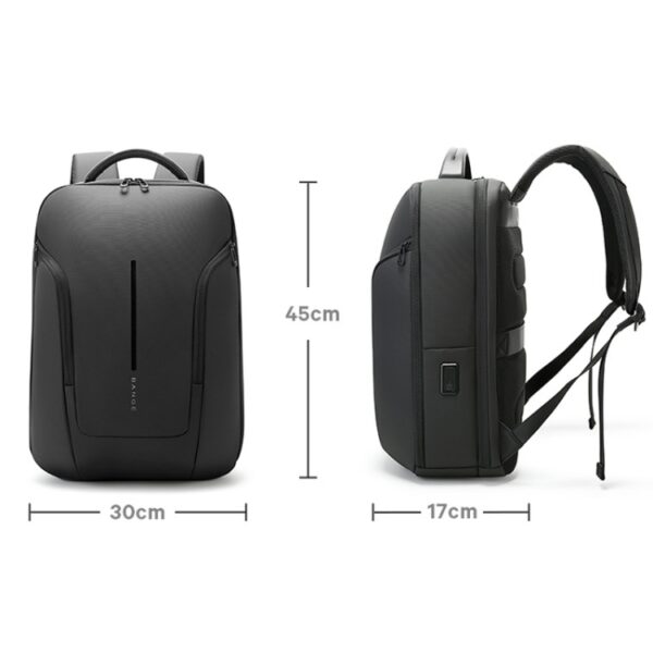 BANGE-8013 Zipper Premium Laptop Backpack - Image 5