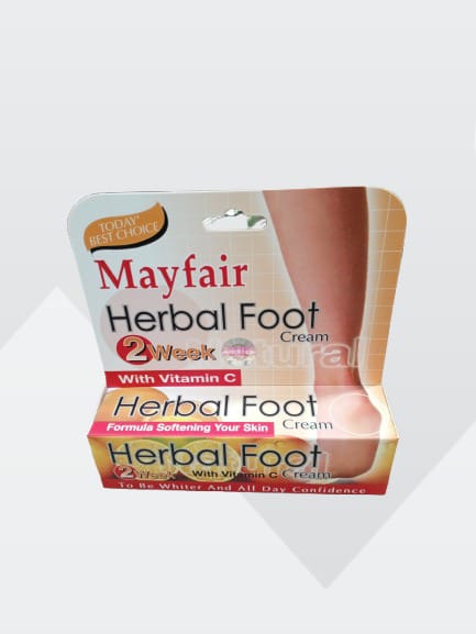 Mayfair Herbal foot Cream as beauty products