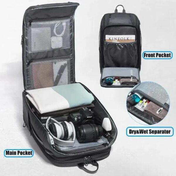 BANGE -22005 Premium Multi Function Backpac - Image 7