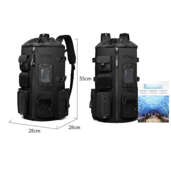 Ozuko-9573 Premium Multi-Use Stylish Travelling Backpack - Image 10