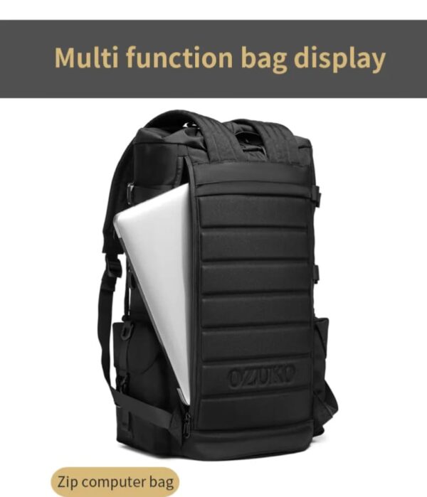 Ozuko-9573 Premium Multi-Use Stylish Travelling Backpack - Image 6