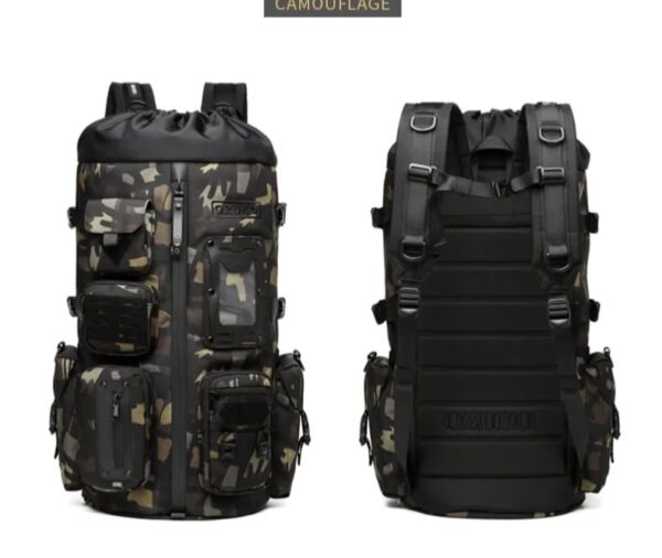 Ozuko-9573 Army Stylish High Quality Premium Backpack - Image 6